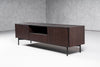 Modrest Calhoun Modern Smoked Ash Tv Stand Model VGDWJ9737-BRN-TV