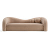 Divani Casa Calico Contemporary Tan Fabric 4 Seat Sofa Model VGOD-ZW-20019-TAN-4