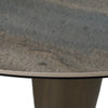 Calvary Mid-Century Modern Ceramic + Grey Ash Bar Table