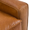 Modrest Cambria Modern Laf Cognac Leather Sectional Sofa Model VGKK-KF1123-SECT