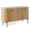 Modrest Cambridge White Marble & Mango Dresser Model VGED-RID112410