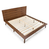 Modrest Carmen Mid Century Modern Walnut Bed Model VGMABR-79-BED