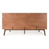 Modrest Carmen Mid Century Modern Walnut Bed Model VGMABR-79-BED