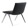 Modrest Cedric Modern Black Vegan Leather Accent Chair Model VGFU-F2313-BLK