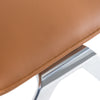 Modrest Cedric Modern Camel Vegan Leather Accent Chair Model VGFU-F2313-CML
