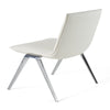 Modrest Cedric Modern White Vegan Leather Accent Chair Model VGFU-F2313-WHT