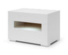 Ceres Modern White Lacquer Nightstand Model VGWCCG05-WHT