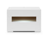 Ceres Modern White Lacquer Nightstand Model VGWCCG05-WHT