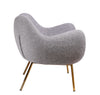 Modrest Cicero Modern Grey Accent Chair Model VGOBTY137-GRY-CH