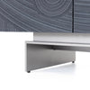 Lamod Cirque Modern Black Ash Tv Stand Model VGVC-TV2368-BLK