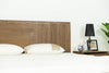 Modrest Claire Contemporary Walnut Bed Model VGWDWIN-USQB-BED