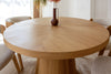 Modrest Cloud Modern Natural Oak Extendable Dining TableModel VGME-CLOUD-DT