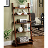 Furniture of America Lugo Antique Oak Transitional Ladder Shelf Model CM-AC293