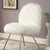 Furniture of America Caoimhe White/Gold Contemporary Accent Chair Model CM-AC6546