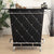 Furniture of America Fuero Black/Chrome Contemporary Bar Table Model CM-BT6464BK