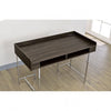Furniture of America Alvin Brown/Chrome Contemporary Desk Model CM-DK5241