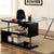 Furniture of America Bronwen Black Contemporary Desk Model CM-DK6131BK