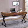 Furniture of America Tensed Black Industrial Desk Model CM-DK807
