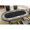 Furniture of America Melina Gray Transitional Game Table Model CM-GM367GY-T-TABLE