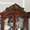Furniture of America Normandy Brown Cherry Traditional Hutch & Buffet Model CM3145HB-SET