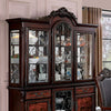 Furniture of America Picardy Brown Cherry Traditional Hutch & Buffet Model CM3147HB-SET