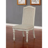 Furniture of America Arcadia Antique White Rustic Side Chair (2/Ctn) Model CM3150WH-SC-2PK