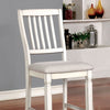 Furniture of America Kaliyah Antique White Transitional Counter Ht. Chair (2/Ctn) Model CM3194PC-2PK