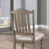 Furniture of America Newcastle Antique Gray/Gray Transitional Side Chair Model CM3254GY-SC-2PK