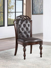 Furniture of America Nouvelle Brown Cherry/Espresso Traditional Side Chair Model CM3256CH-SC-2PK