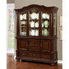 Furniture of America Alpena Brown Cherry Transitional Hutch & Buffet Model CM3350HB-SET