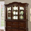 Furniture of America Alpena Brown Cherry Transitional Hutch & Buffet Model CM3350HB-SET