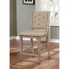 Furniture of America Ledyard Rustic Natural Tone Rustic Counter Ht. Side Chair (2/Ctn) Model CM3576PC-2PK