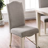 Furniture of America Daniella Antique White/Gray Transitional Side Chair (2/Ctn) Model CM3630SC-2PK