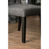 Furniture of America Alfred Antique Black/Gray Rustic Side Chair (2/Ctn) Model CM3735GY-SC-2PK