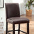 Furniture of America Gladstone Dark Walnut Transitional Counter Ht. Chair (2/Box) Model CM3823PC-2PK