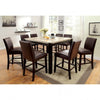 Furniture of America Gladstone Dark Walnut Transitional Counter Ht. Chair (2/Box) Model CM3823PC-2PK