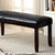 Furniture of America Brent Dark Cherry/Espresso Transitional Bench Model CM3984DK-BN
