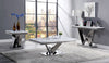 Furniture of America Villarsglane Chrome Glam Sofa Table Model CM4284S-TABLE