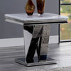 Furniture of America Villarsglane Chrome Glam End Table Model CM4284E-TABLE