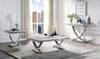 Furniture of America Wettingen Chrome Glam Sofa Table Model CM4285S-TABLE