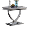 Furniture of America Wettingen Chrome Glam End Table Model CM4285E-TABLE