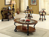 Furniture of America May Brown Cherry Traditional Side Table Model CM4326T