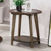 Furniture of America Uriel Dark Oak Mid-Century Modern End Table Model CM4345E