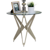 Furniture of America Alvise Champagne Contemporary End Table Model CM4377E-TABLE