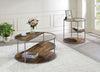 Furniture of America Orrin Gray/Walnut Industrial Coffee Table Model CM4396GY-C