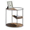Furniture of America Orrin Gray/Walnut Industrial End Table Model CM4396GY-E