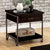 Furniture of America Wasta Dark Oak Industrial End Table Model CM4499E