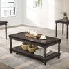 Furniture of America Monango Weathered Gray Rustic 3 Pc. Table Set Model CM4540-3PK