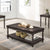 Furniture of America Monango Weathered Gray Rustic 3 Pc. Table Set Model CM4540-3PK