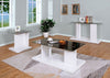 Furniture of America Mannedorf Black/White Contemporary Sofa Table Model CM4567WH-S